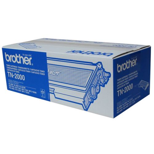 BROTHER originální toner TN-2000, black, 2500str.