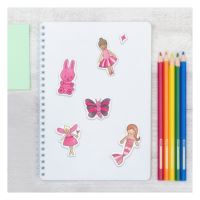 AVERY Z-DESIGN Dětské samolepky holčičí sen pink paper/glittered 1sh (1)