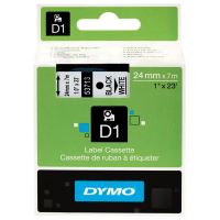 DYMO 53713, S0720930, černý tisk/bílý podklad, 7m, 24mm, D1 (2)