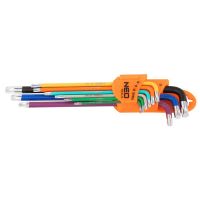 Klíče Torx 09-518, sada 9 ks, barevné, NEO TOOLS (2)