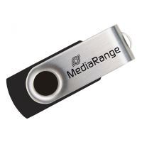 MediaRange USB flash disk, USB USB 2.0, 8GB, černý, MR908, USB-A (2)