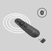 Prezentér R500s, 2.4Ghz+Bluetooth, šedá, Logitech (5)