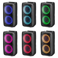 Defender reproduktor BOOMER 20, Li-Ion, 2.0, 20W, černý, regulace hlasitosti, LED podsvíce (7)