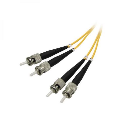 Optický Patch Cord Single mod (9/125), 2xST - 2xST, 2m, economy