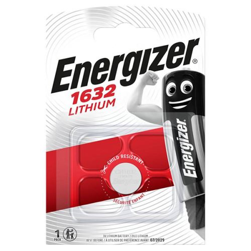 ENERGIZER Jednorázová lithiová baterie CR1632, 1-pack