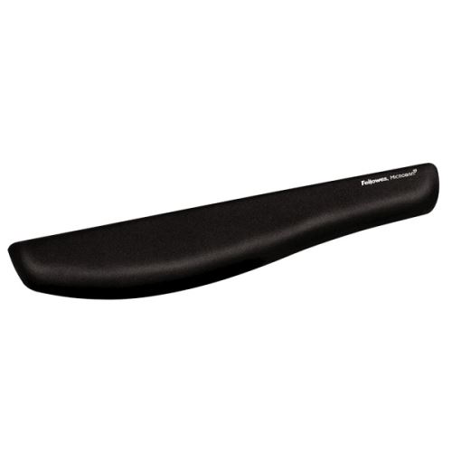 Předložka ke klávesnici Fellowes PlushTouch ergonomická, pěnová, černá, Fellowes, 47.5x6.2