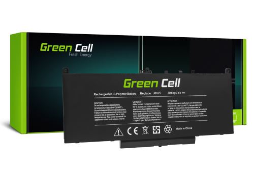 Green Cell baterie pro Dell Latitude E7270, E7470, Li-Pol, 7.6V, 5800mAh, DE135