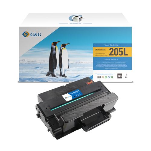 G&G kompatibilní toner s SAMSUNG MLT-D205, NT-PS3310XC(D205L), black, 5000str.