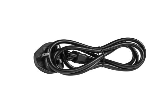 Napájecí kabel, zástrčka, anglická verze UK - čtyřlístek 1,2 m