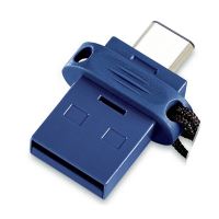 VERBATIM 49966 - 32GB USB flash disk OTG USB 3.0 Dual modrý USB A / USB C s poutkem (1)