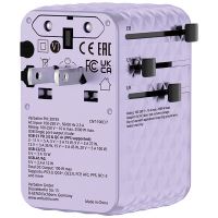 VERBATIM 30193 - Cestovní adaptér univerzální Charge ,n Travel 2x USB-C 2X USB-A + 1x inte (2)