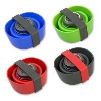YZSY Bluetooth reproduktor SALI, 1.0, 3W, zelený, regulace hlasitosti, skládací, voděodoln (5)