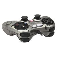 Gamepad Defender Zoom, 10tl., USB, šedý, vibrační, Windows XP/VISTA/7/8/10 (1)