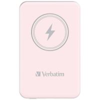 VERBATIM 32243 - 5 000mAh power banka s bezdrátovým nabíjením 5V nabíjení telefonu mag