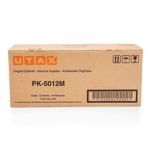 UTAX originální toner 1T02NSBUT0, PK-5012M, magenta, 10000str.