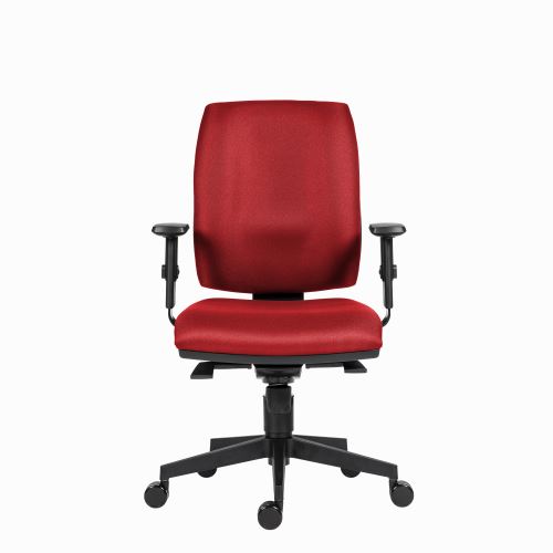 Powerton Kancelářské ergonomické křeslo Hana, Červené