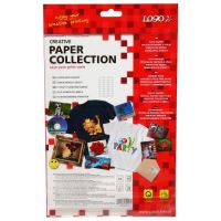 Logo etikety 68mm x 36mm, A4, matné, bílé, 24 etiket, 140g/m2, baleno po 10 ks, pro inkous