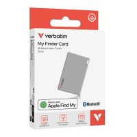 VERBATIM 32139 - Lokátor Bluetooth My Finder Card stříbrný (2)