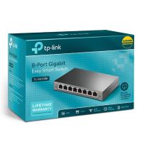 TP-LINK switch TL-SG108E 1000Mbps, monitoring sítě, funkce VLAN (5)