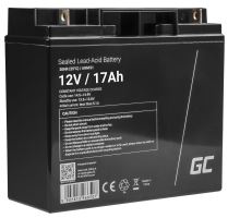 Green Cell bezúdržbová baterie AGM VRLA 12V 17Ah pro sekačky, lodě, invalidní vozíky a kol Green Cell bezúdržbová baterie AGM VRLA 12V 17Ah pro sekačky, lodě, invalidní vozíky a kol