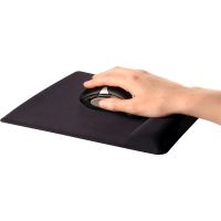 Podložka pod myš a zápěstí Fellowes Health-V, ergonomická, pěnová, černá, 1.9-3.5 cm, Fell (3)