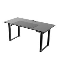 Pracovní stůl, elektricky nastavitelná výška, 160X75 cm, 74-116 cm, UPLIFT, s XXL podložko (4)