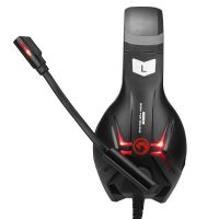 Marvo HG8928, sluchátka s mikrofonem, ovládání hlasitosti, černá, ,podsvícená typ 3.5 mm j (3)