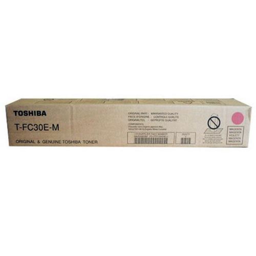 TOSHIBA originální toner TFC30EM, 6AG00004452, 6AJ00000097, magenta, 33600str.