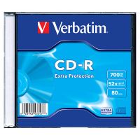 VERBATIM 43347 - CD-R DataLife 1-pack 700MB Extra Protection 52x 80min. slim box VERBATIM 43347 - CD-R DataLife 1-pack 700MB Extra Protection 52x 80min. slim box