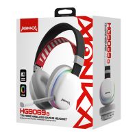 Marvo MONKA HG9069W, sluchátka s mikrofonem, bílá, podsvícená, Tri-mode (3)