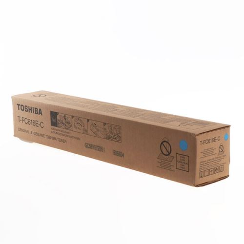 TOSHIBA originální toner T-FC616EC, 6AK00000369, cyan, 39200str.