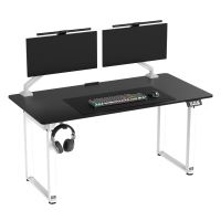 Pracovní stůl, elektricky nastavitelná výška, 160X75 cm, 72-118 cm, UPLIFT, s XXL podložko (1)