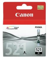 Canon inkoustová náplň CLI-521Bk/ černá Canon inkoustová náplň CLI-521Bk/ černá