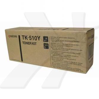 KYOCERA originální toner TK510Y, 1T02F3AEU0, yellow, 8000str.