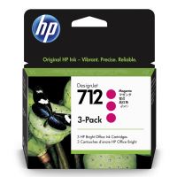 HP originální ink 3ED78A, HP 712, magenta, 29ml, 3-pack HP originální ink 3ED78A, HP 712, magenta, 29ml, 3-pack