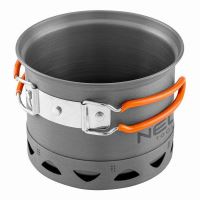 Sada hrnců 2v1 šedá, hliník, 63-144, hrnec, pánev, Neo Tools (7)