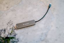 VERBATIM 32156 - USB-C víceportový rozbočovač Essentials 6-port šedý délka kabelu 18cm (3)