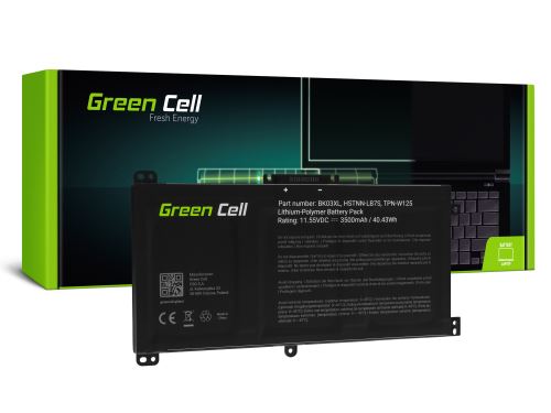 baterie Green Cell BK03XL pro HP Pavilion x360 14-BA 14-BA015NW 14-BA022NW 14-BA024NW 14-B
