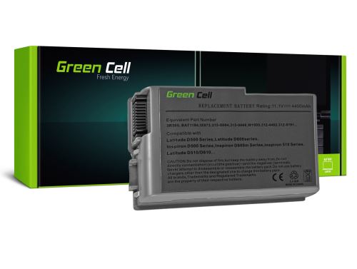 Green Cell baterie pro Dell Latitude D500 D505 D510 D520 D530 D600 D610 / 11,1V 4400mAh