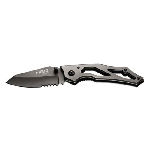 Neo Tools Zavírací nůž, zamykací, 167mm, 70mm, 63-025, nylonové pouzdro