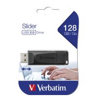 VERBATIM 49328 - 128GB USB flash disk USB 2.0 Slider černý