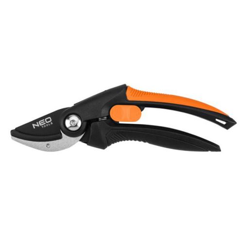 Neo Tools Kovadlinové zahradní nůžky, průměr řezu 20mm, délka 210mm, délka čepele 45mm, er