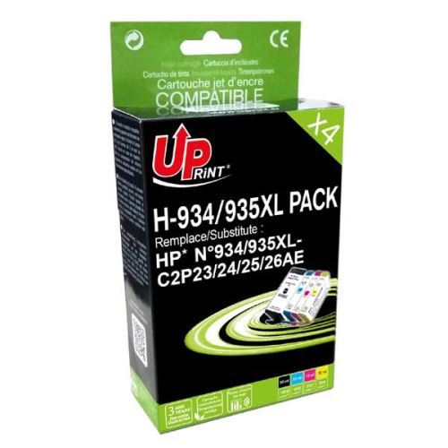 UPrint kompatibilní ink s C2P23AE, CP24AE, CP25AE, CP26AE, HP 934XL, HP 935XL, H-934/935XL