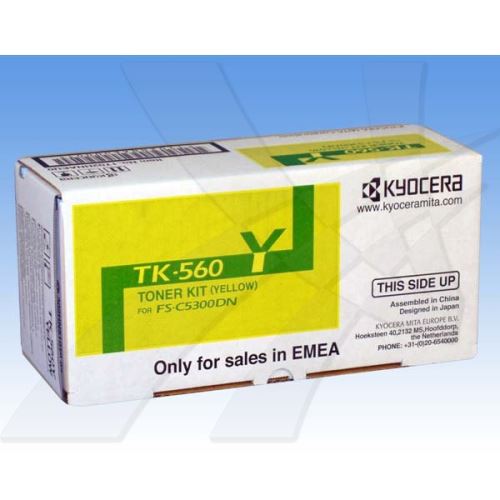 KYOCERA originální toner TK560Y, 1T02HNAEU0, yellow, 10000str.