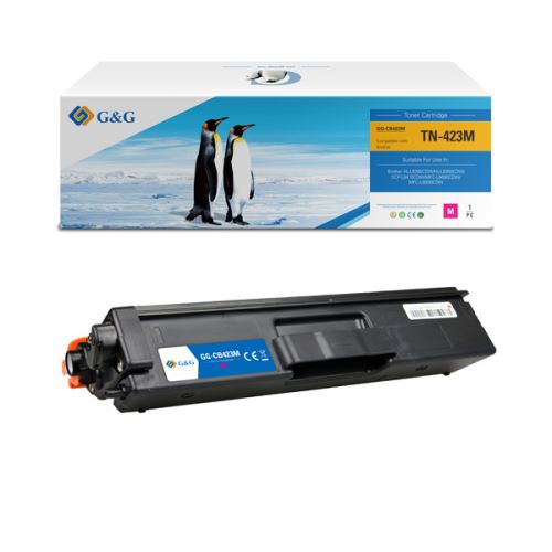 G&G kompatibilní toner s BROTHER TN423M, NT-CB423M, magenta, 4000str.