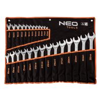 Sada očkových klíčů, 09-754, 6-32mm, z chrom-vanadiové oceli, Neo Tools Sada očkových klíčů, 09-754, 6-32mm, z chrom-vanadiové oceli, Neo Tools