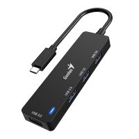 USB (3.0) hub 4-port, UH-400, černý, Genius USB (3.0) hub 4-port, UH-400, černý, Genius