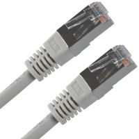 Síťový LAN kabel FTP patchcord, Cat.5e, RJ45 samec - RJ45 samec, 7 m, stíněný, šedý, econo Síťový LAN kabel FTP patchcord, Cat.5e, RJ45 samec - RJ45 samec, 7 m, stíněný, šedý, econo