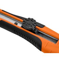 Neo Tools nůž s odlamovací čepelí, 0.5mm, protiskluzový, ergonomický design (2)