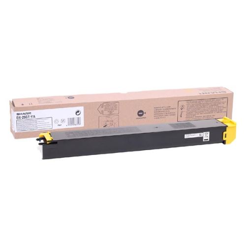 SHARP originální toner DX-25GTYA, yellow, 7000str.